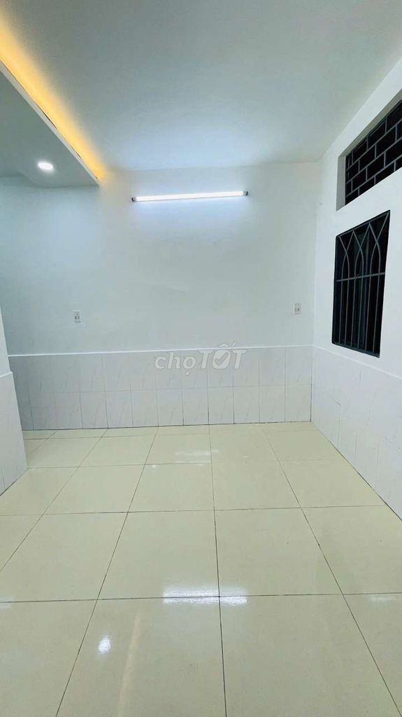 two bedrooms, two toilets, right around the turning circle.