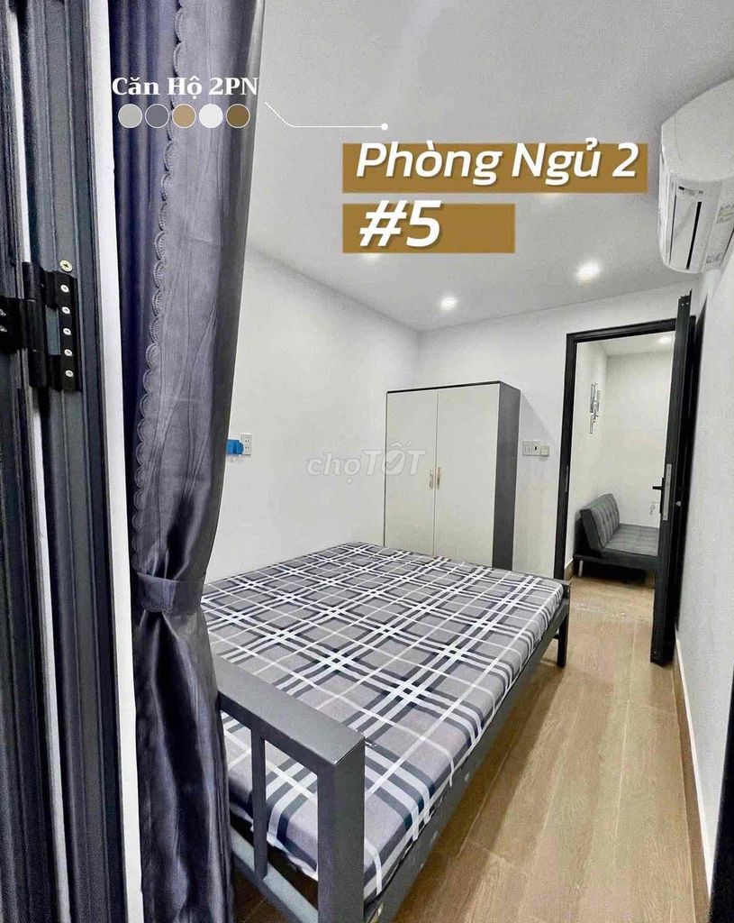 The apartment is two bedrooms - high-level furniture - right here at Parley Mallow