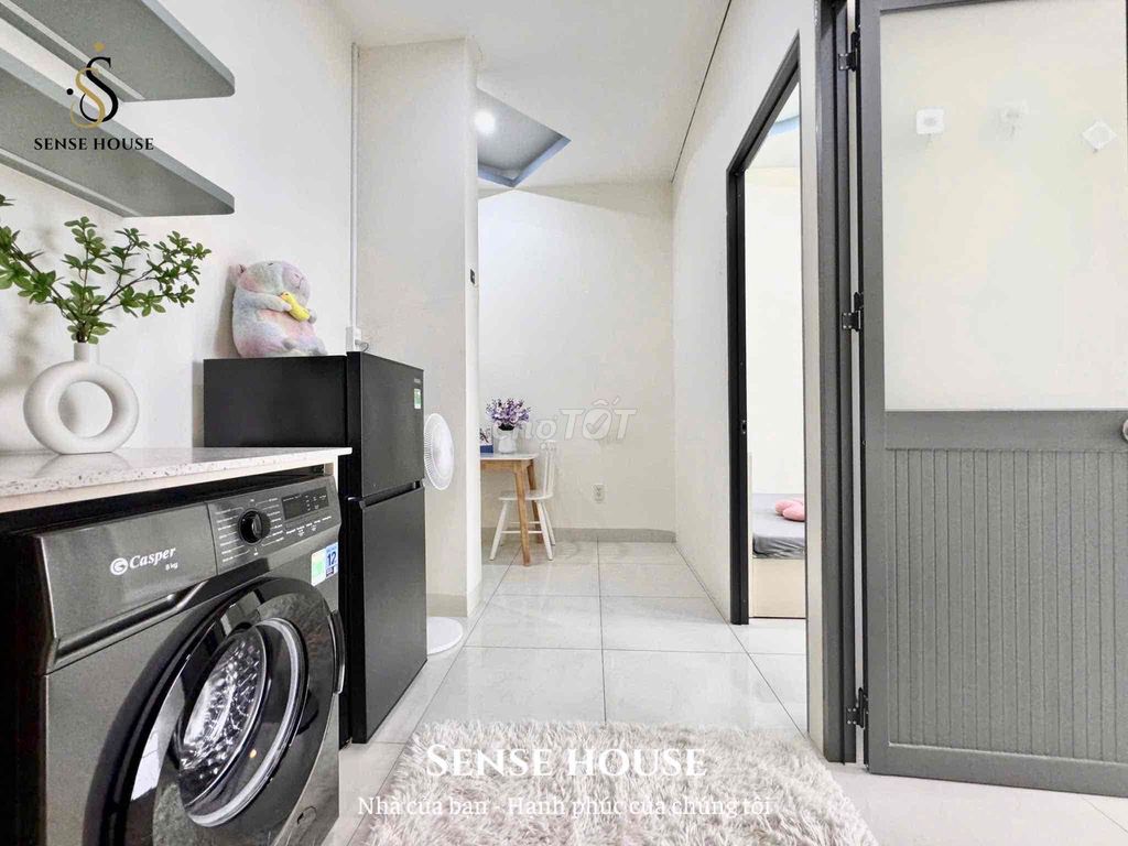 Two bedrooms and two beautiful balconys in the semi-frequency