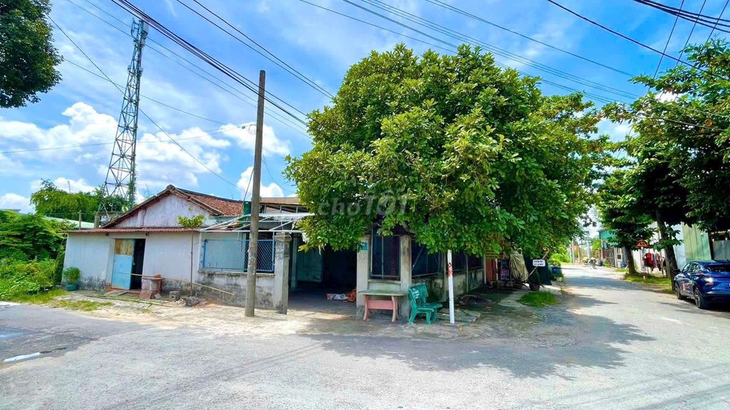 The front house on the corner.