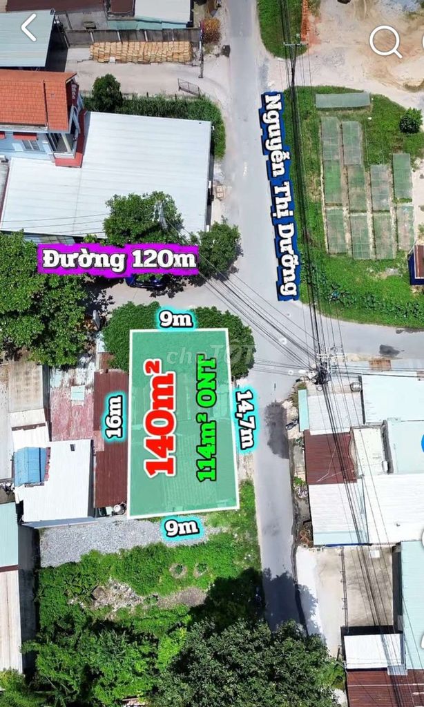 The front house on the corner.