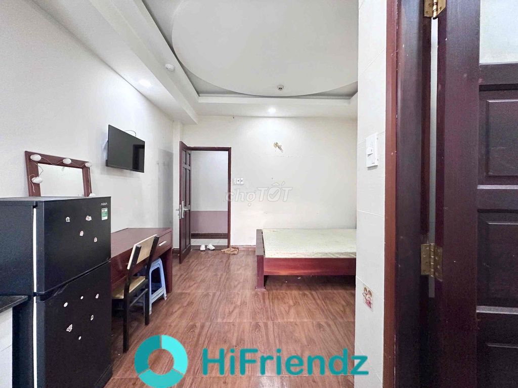 P Studio Full interior with clear sky windows just Tây Thạnh - ltt