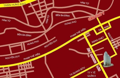 Three bedrooms. South of District 8 for rent.