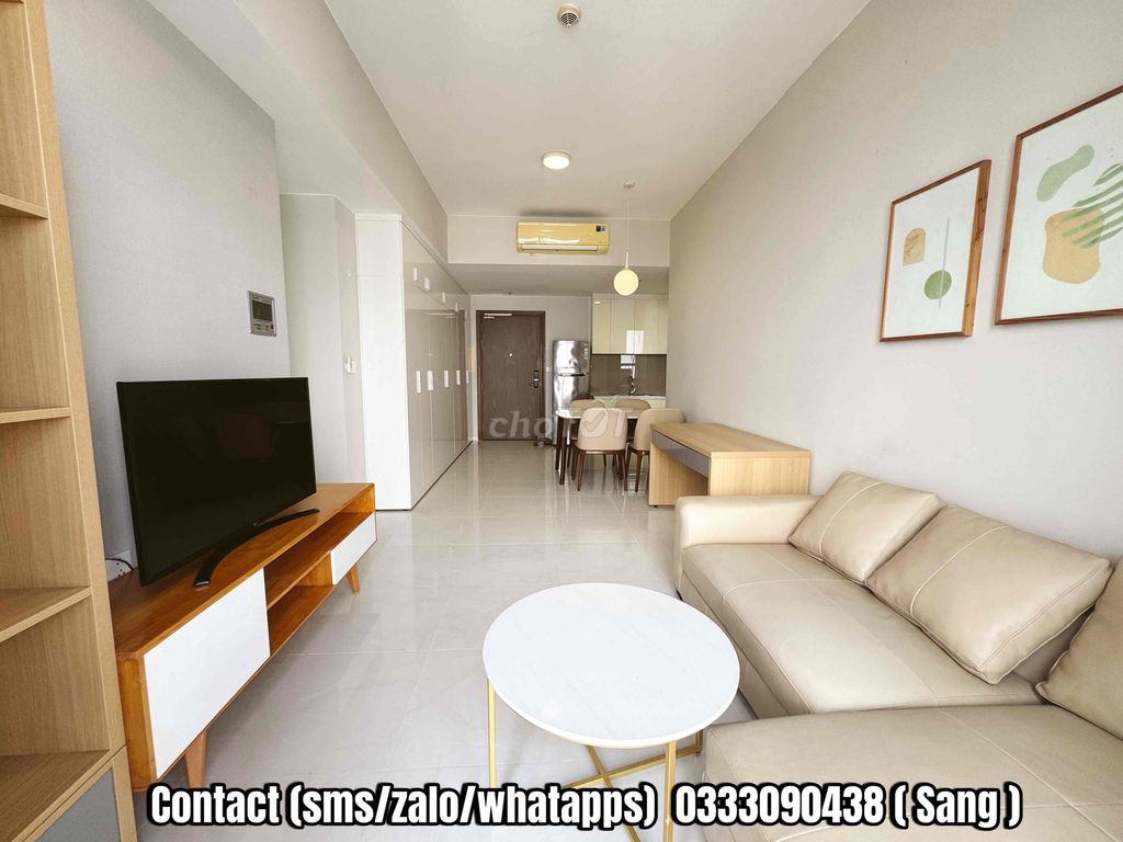 The key is ready to rent two bedrooms, two Masteri An Phú toilets, at 23 million nets.