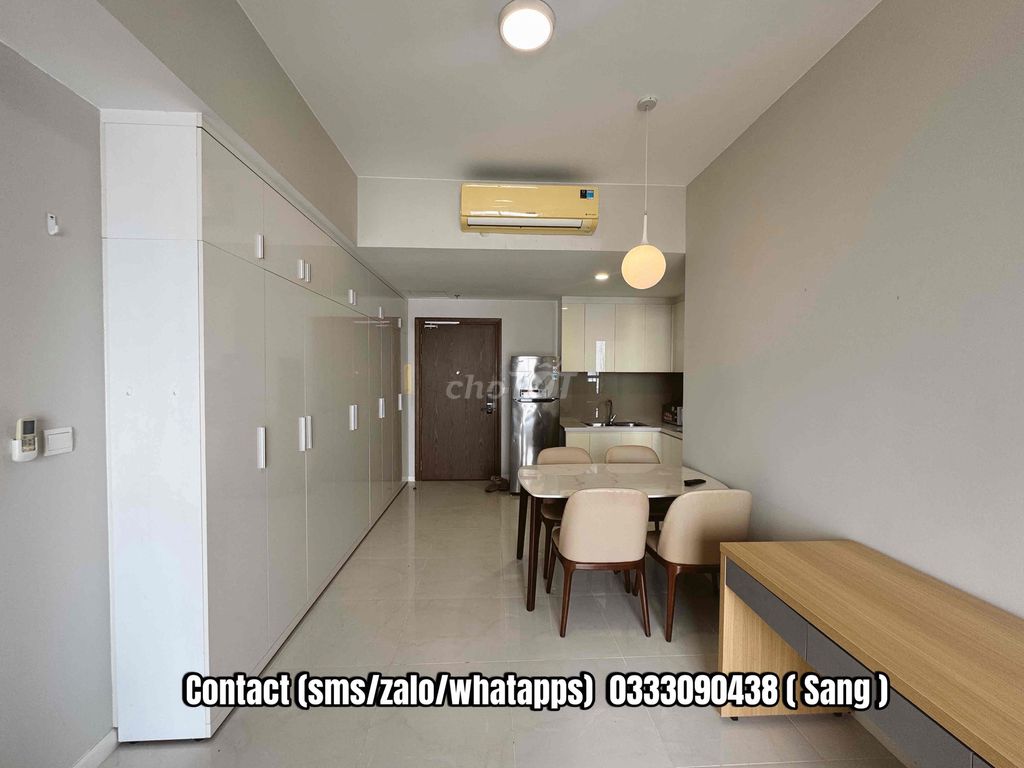 The key is ready to rent two bedrooms, two Masteri An Phú toilets, at 23 million nets.