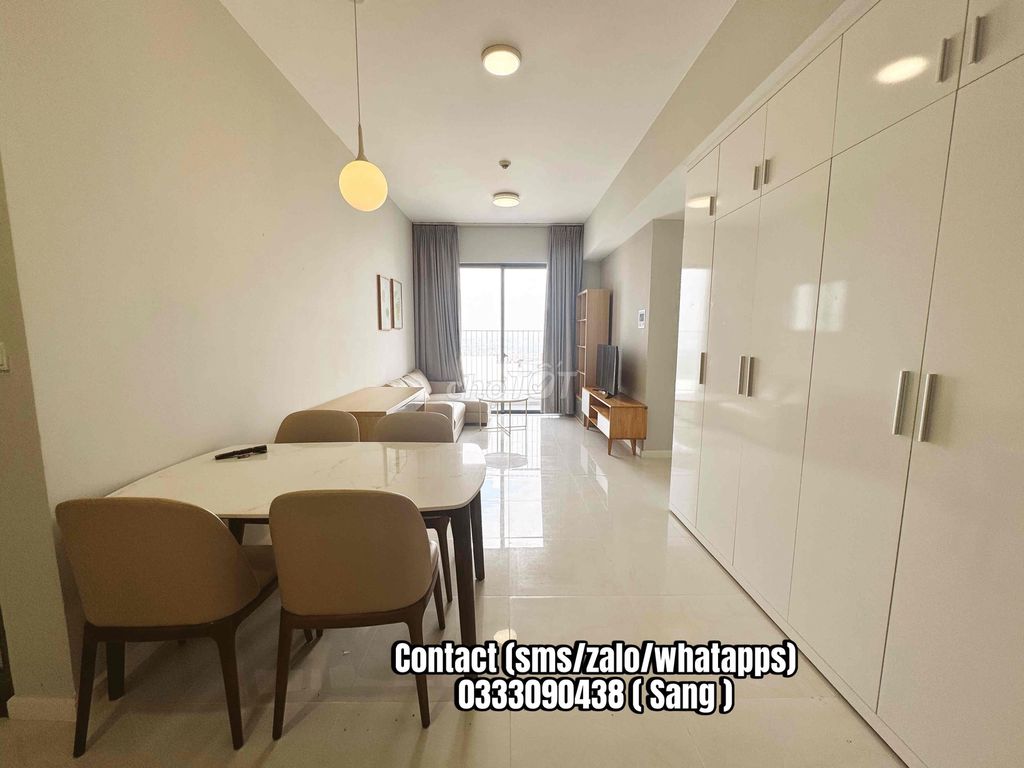 The key is ready to rent two bedrooms, two Masteri An Phú toilets, at 23 million nets.