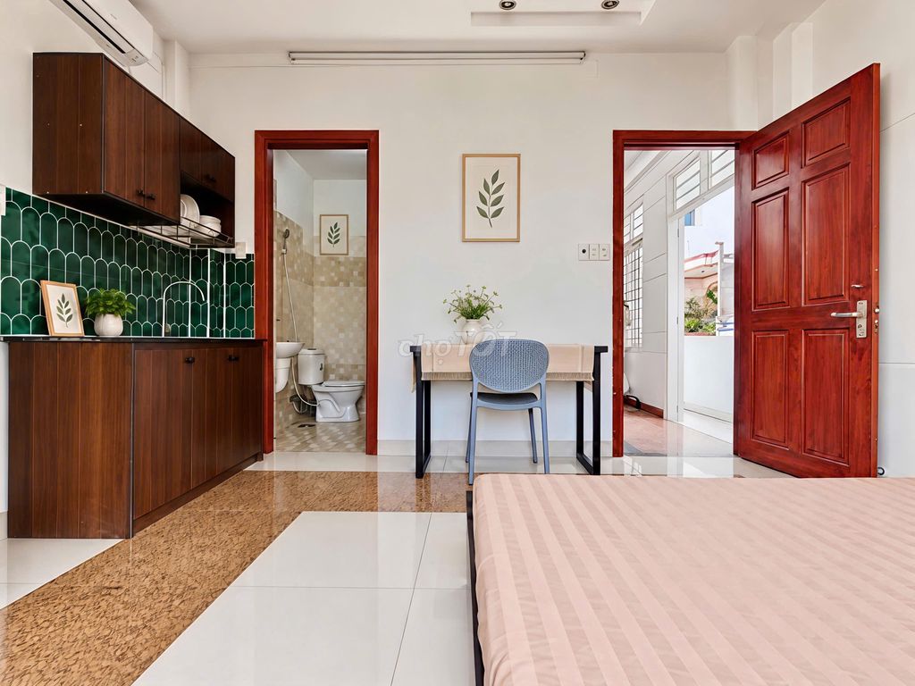 [JOEY/41/34 Phạm Văn Chiêu] apartment 1 bedroom full of furniture, private balcony