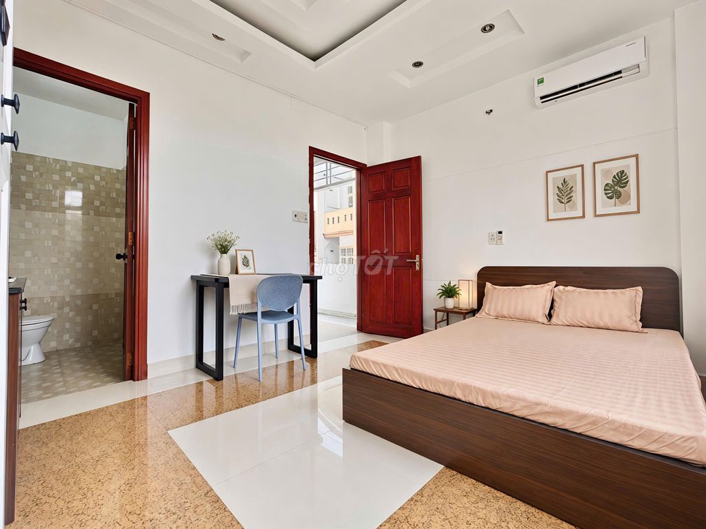 [JOEY/41/34 Phạm Văn Chiêu] apartment 1 bedroom full of furniture, private balcony
