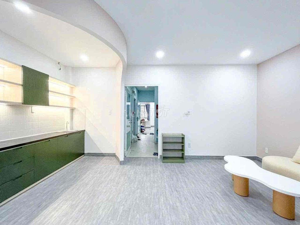 The apartment is two bedrooms, a cool balcony -- 8 million and a half.