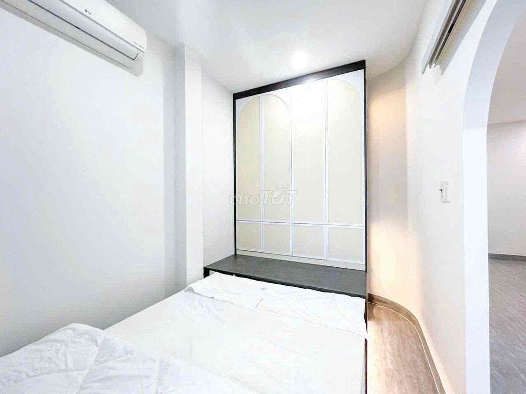 The apartment is two bedrooms, a cool balcony -- 8 million and a half.
