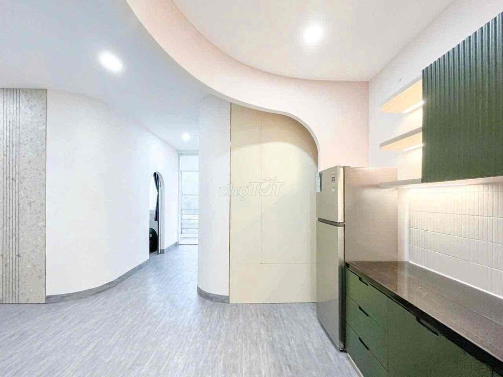 The apartment is two bedrooms, a cool balcony -- 8 million and a half.