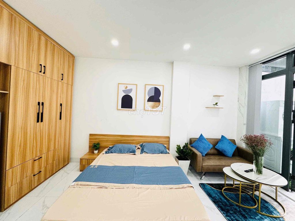 House 1 Bedrooms Private Washing Gardens - Straight Eight, Tân Định Market.