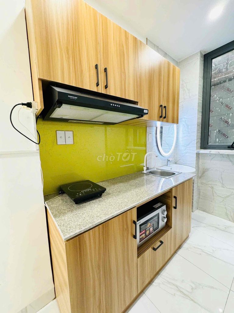House 1 Bedrooms Private Washing Gardens - Straight Eight, Tân Định Market.