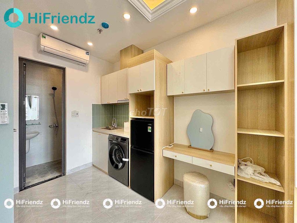 renting the full-in-house laundry private modern design Gò Vấp