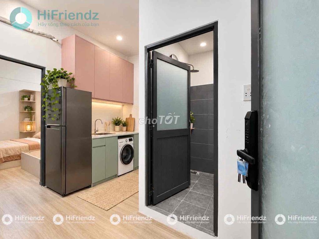 Lê Văn Sỹ apartment 1 bedroom-30 M2-studio-st window