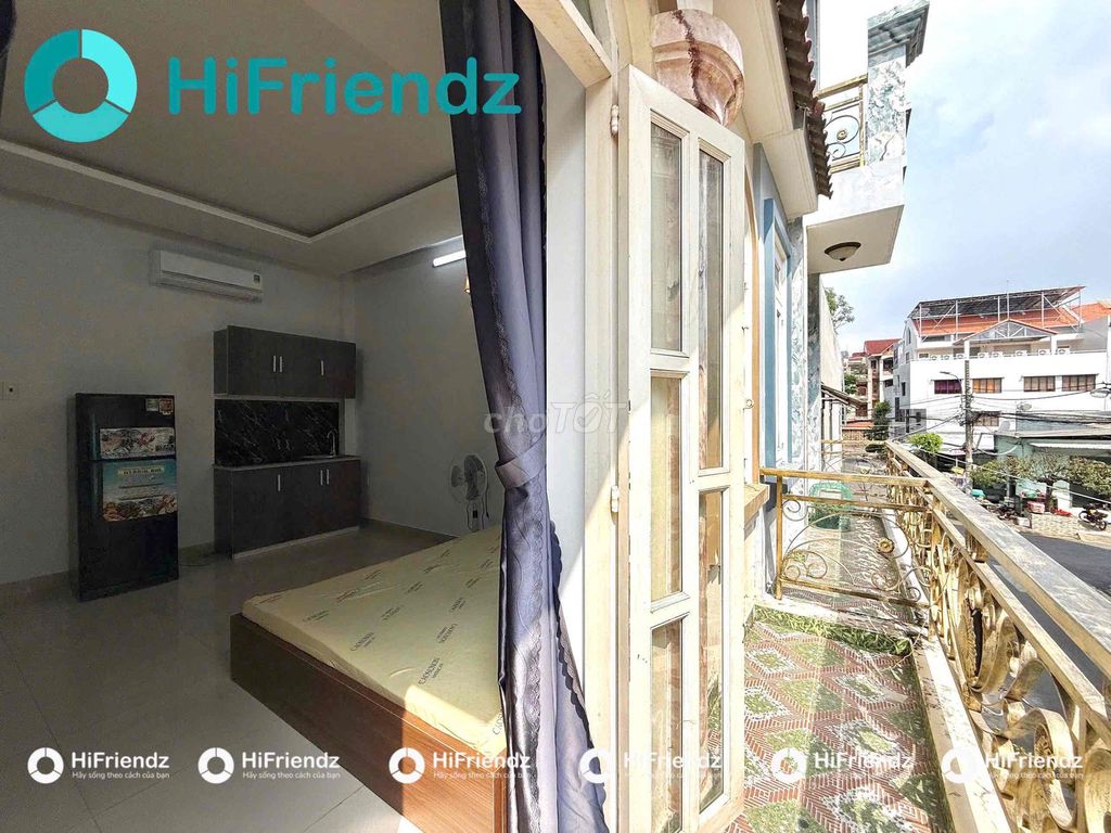The House of Full Building has a balcony near Alonso Bình Tân - The Church of Paullo