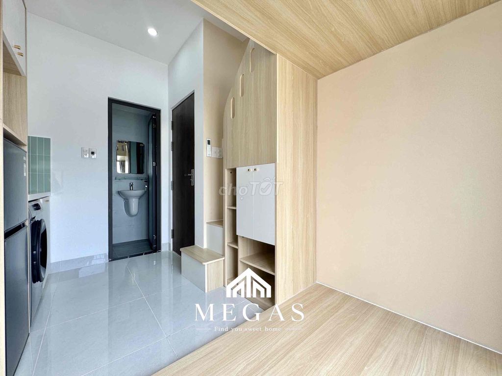 Dupex bandicol interior, private washing machine, 100 percent new home.