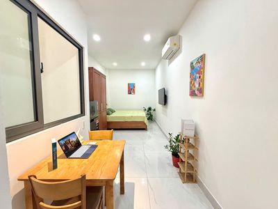 A kitchen bedroom at tsn airport, full of new security furniture 100% tb elevators