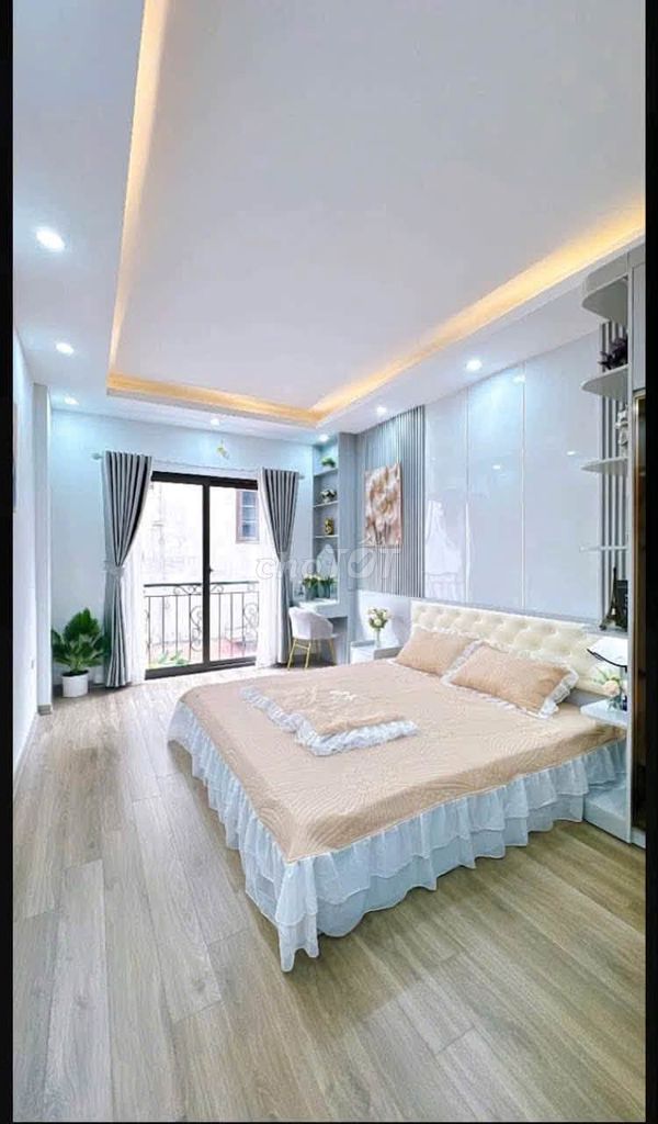 Rent the original apartment 30 meters x 5 floors, 3 sleeping, 4 Thanh Đàm street toilets