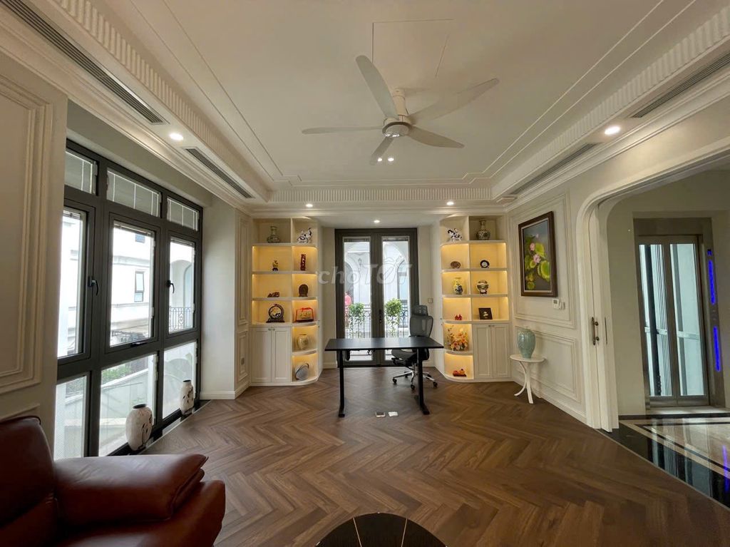Twenty-five million a month, renting out the house full of furniture, right now.