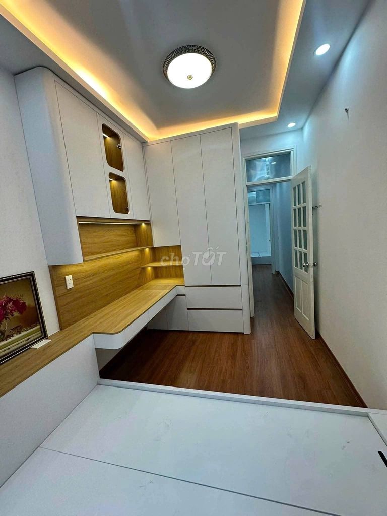 Rent 35 meters x 5 floors, 5 bedrooms, parking cars, Hoàng Mai
