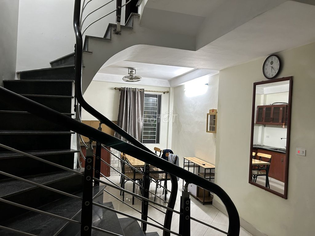 It's the owner who rents the original three-story apartment.