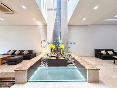 Rents villa Nguyễn Văn Hưởng, 3-story vault 5 bedrooms full interior 3.200 wed