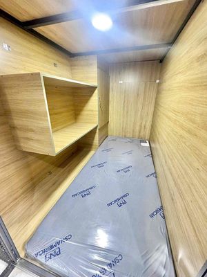 Close to Ho Chi Minh City Tech -- sleepbox is 100 percent new -- elevator + balcony.