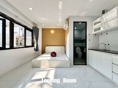 rents the open window service apartment full of Hòa Bình interiors richstar