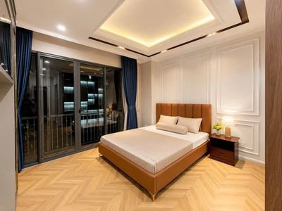apartment 1 bedroom - 1 toilet (45 m2) full interior, balcony in the Great House. At 11.5 million.
