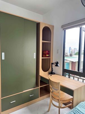 Selective various studios: balcony, two large windows, windows and windows
