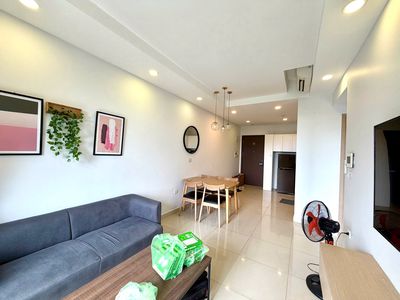 Two bedrooms. One bathroom, like the one with 14 million and a half with a car.