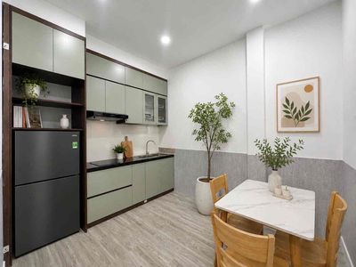 In apartment 1 Cleaner Room 55 m2 in front of Trần Bình Trọng District 5