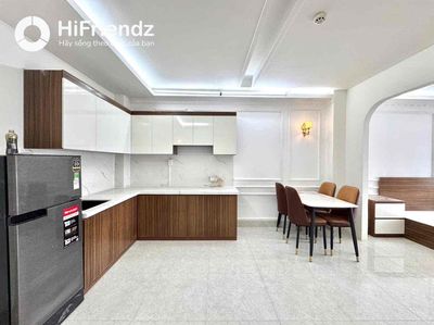 Modern Studio apartment - beautiful kitchen, shiny floor, full interior