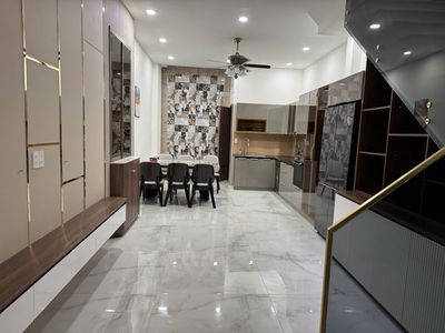 At 3x - A Huyền Quang, District 1 - area 4 x17 meters, 3 floors, full interior