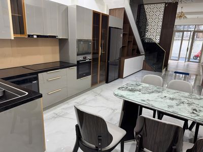 At 3x - A Huyền Quang, District 1 - area 4 x17 meters, 3 floors, full interior