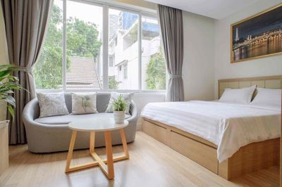 Nice, cool, cool, hot kitchen apartment, Hai Bà Trưng, District 1.