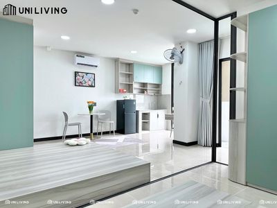 The apartment 2 sleeping spaces Lê Văn Việt interior, 4 Thủ Đức metro