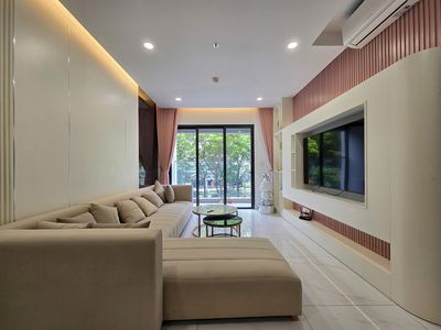 Rent the two Skylinked Bedrooms, Villa Celadon City Full interior 30 million