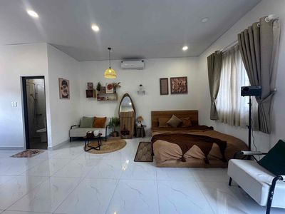 The balcony apartment, the full interior look like