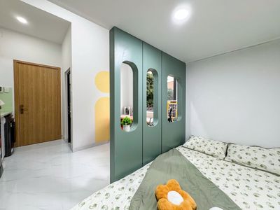 Two beds with a balconies_Nơ Trang Long near the divinatory