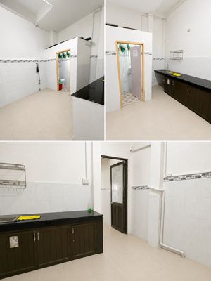 The guard room's 45 meters wide. - Separation. - Free time.