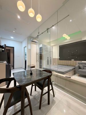 apartment full of luxury decor furniture