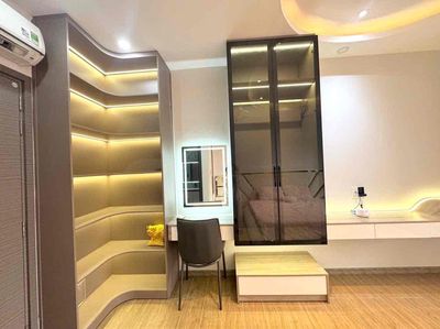 Rent a balcony with interior.