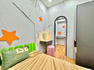 Room 2 service bedroom full interior - Phú Nhuận