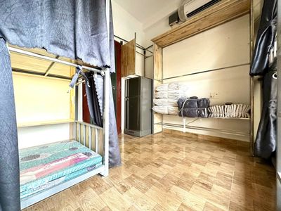 Rent the dorm. It's 100 meters from school.