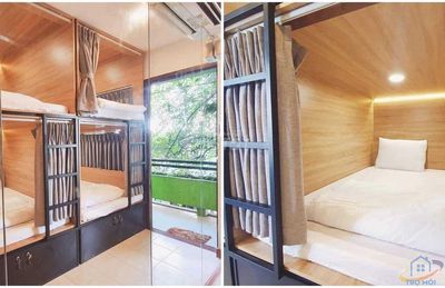 Sleepbox, female hostel of Central One.