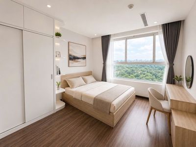 Get The Prince a bedroom. A beautiful View toilet. Full of furniture.