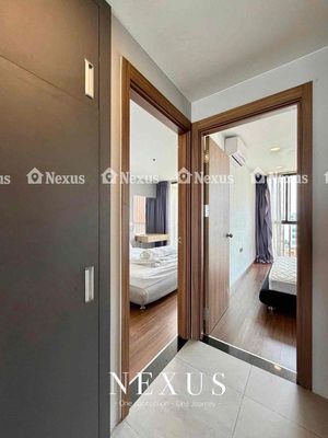Two bedrooms. - Super-size balcony.
