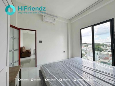 balcony service apartment - full interior - near ufm, gtvt, ptto, spkt, metro gland